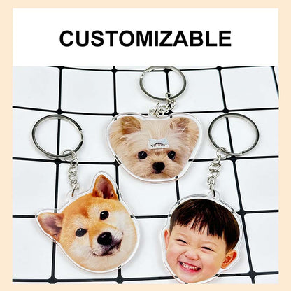 Personalized Cute Acrylic Keychain